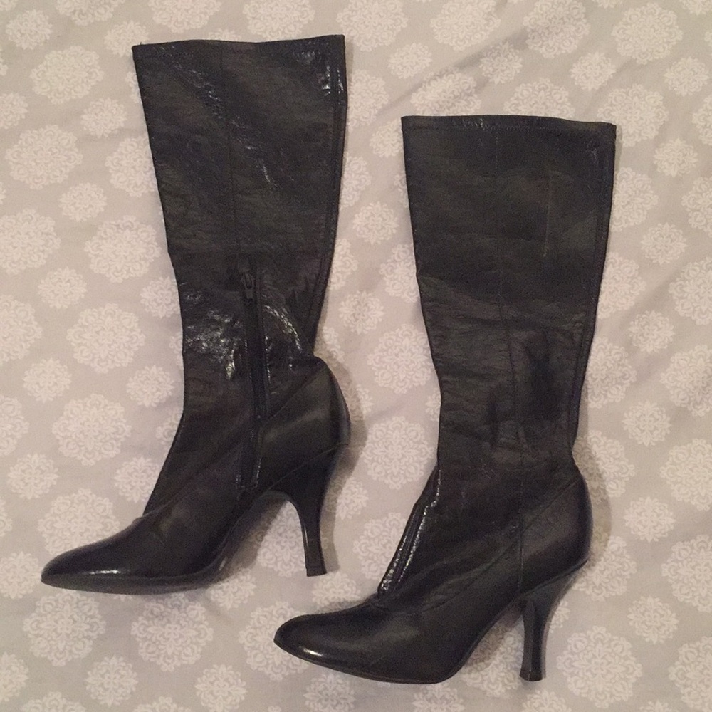 Chocolate boots! Perfect for winter.